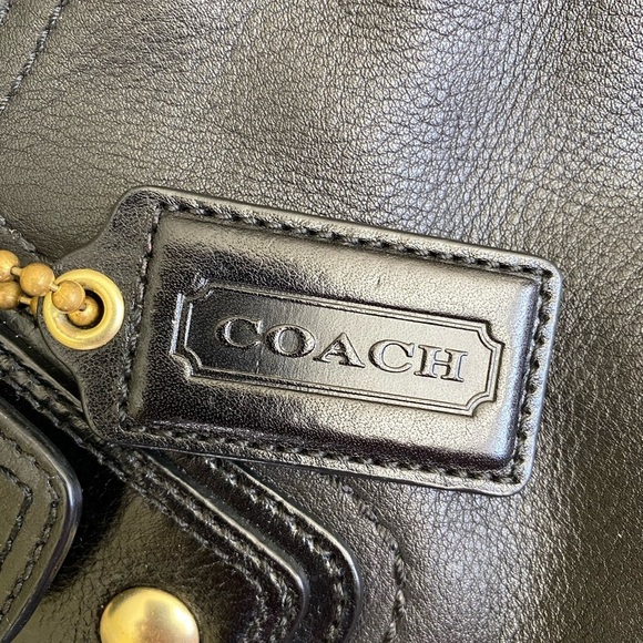Coach Soho Black Leather Bag F0820-F11844 - Picture 4 of 13